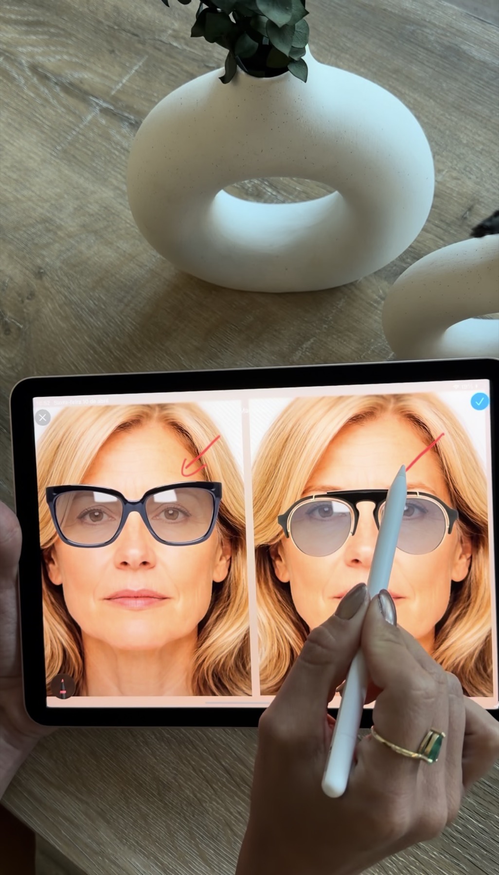 Atendimento de imagem e estilo com curadoria visual
